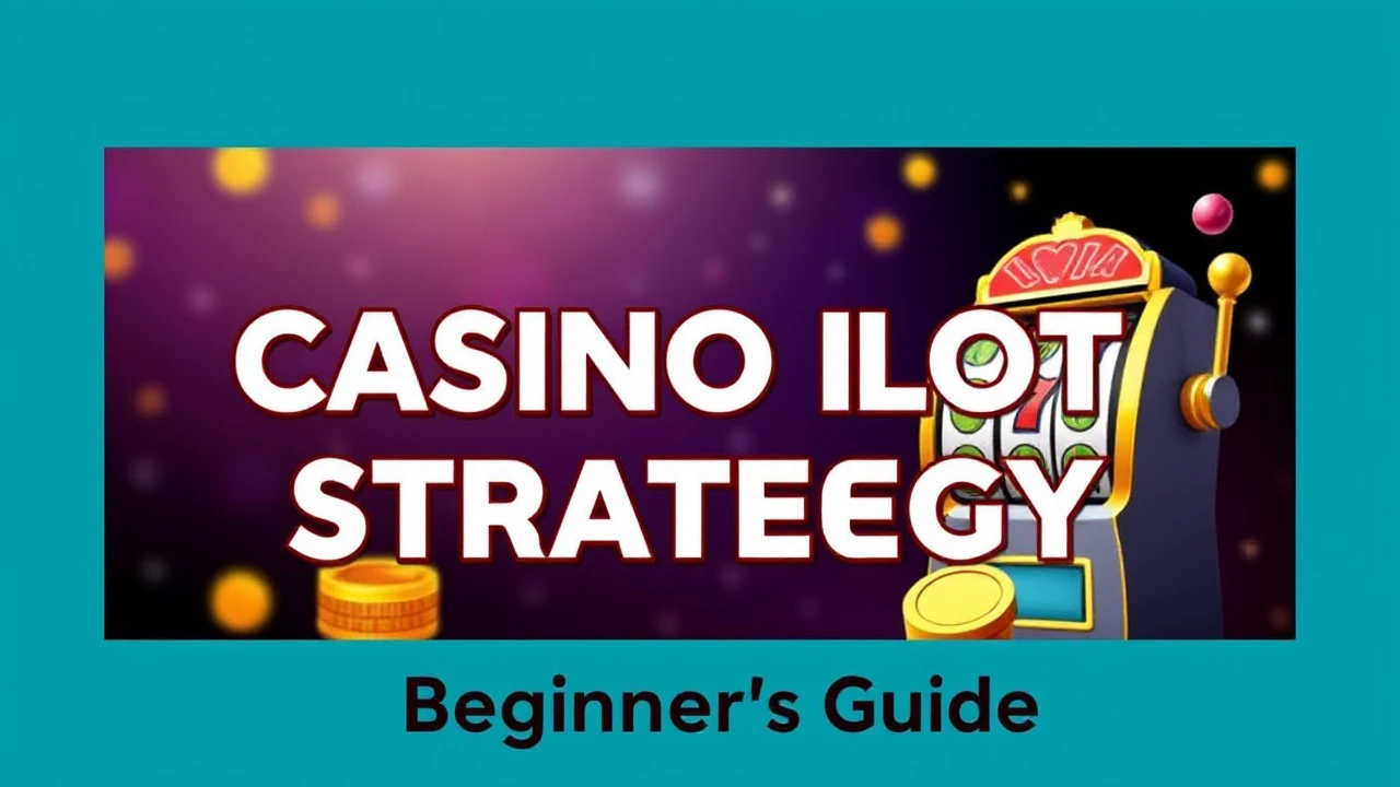 Mastering the Art of Casino Slot Strategy: A Beginner's Guide